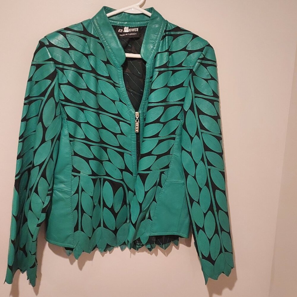 Green Leather Jacket